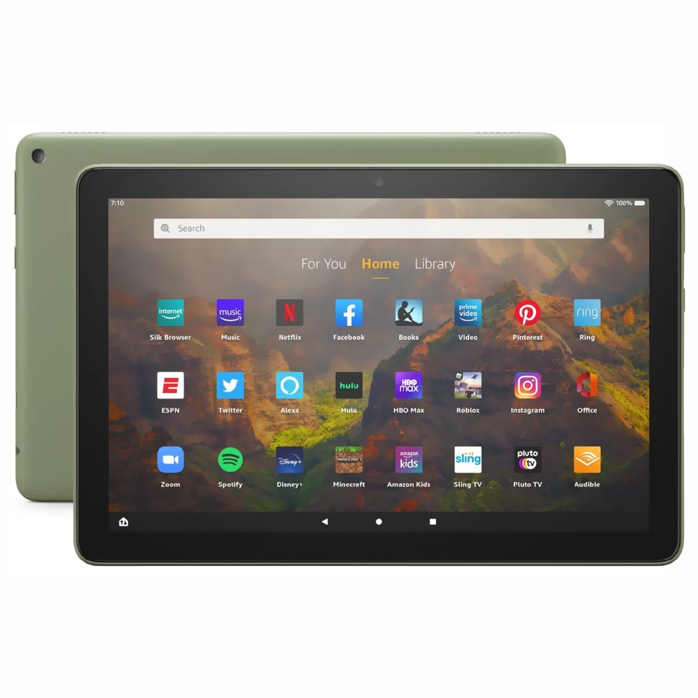 Tablet Amazon Fire HD10 3GB de RAM / 64GB / Tela 10.1" - Olive Verde