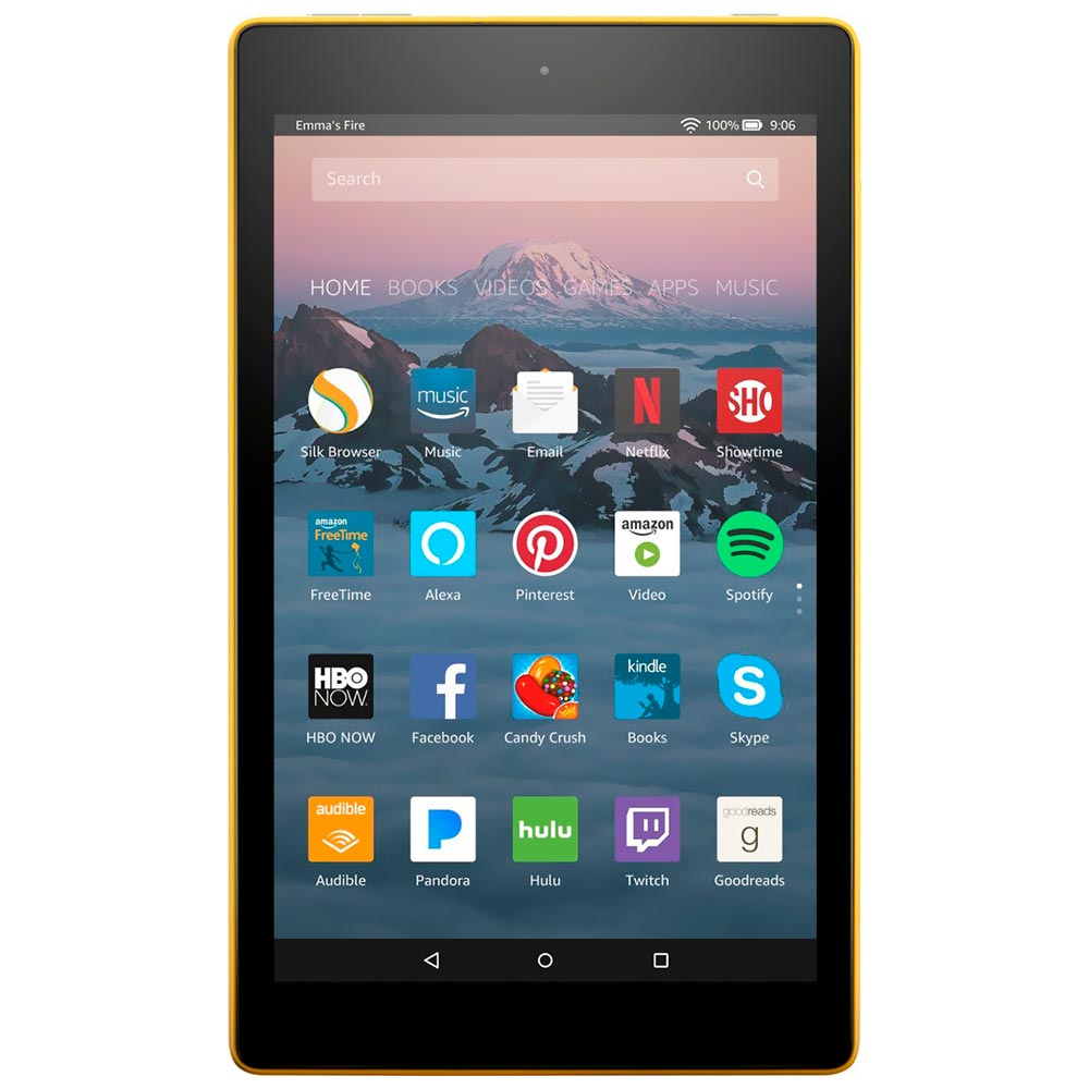 Tablet Amazon Fire HD8 1GB de RAM / 32GB / Tela 8" - Amarelo