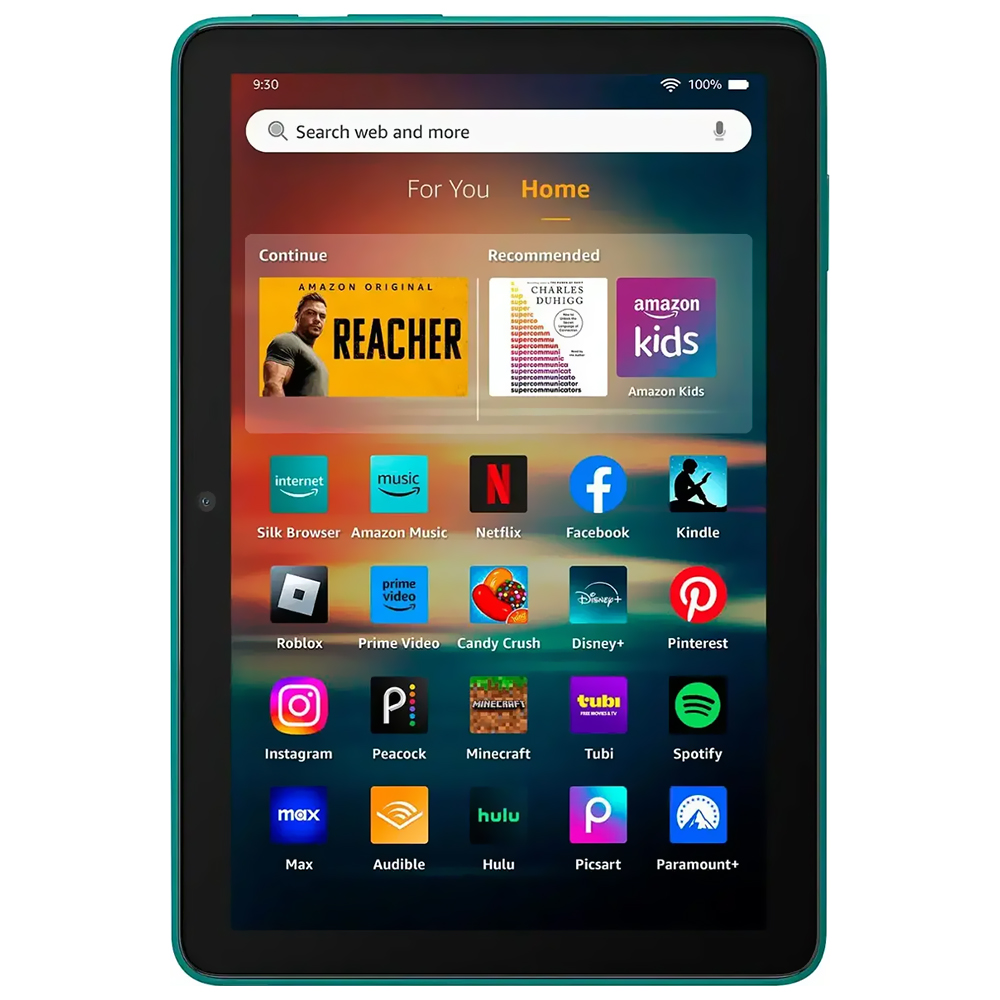 Tablet Amazon Fire HD8 3GB de RAM / 32GB / Tela 8" - Emerald Verde (2024)