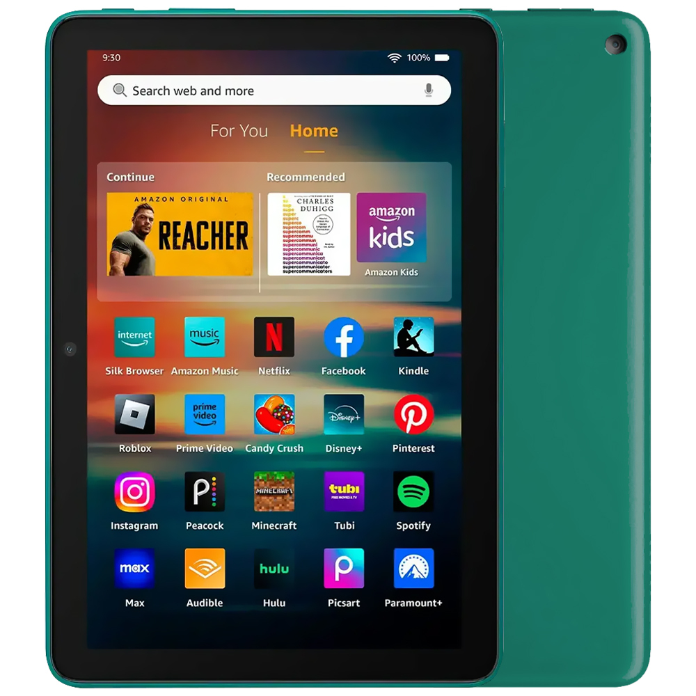 Tablet Amazon Fire HD8 3GB de RAM / 32GB / Tela 8" - Emerald Verde (2024)
