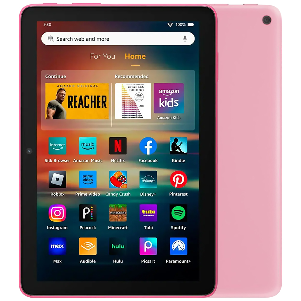Tablet Amazon Fire HD8 3GB de RAM / 32GB / Tela 8" - Hibiscus Rosa (2024)