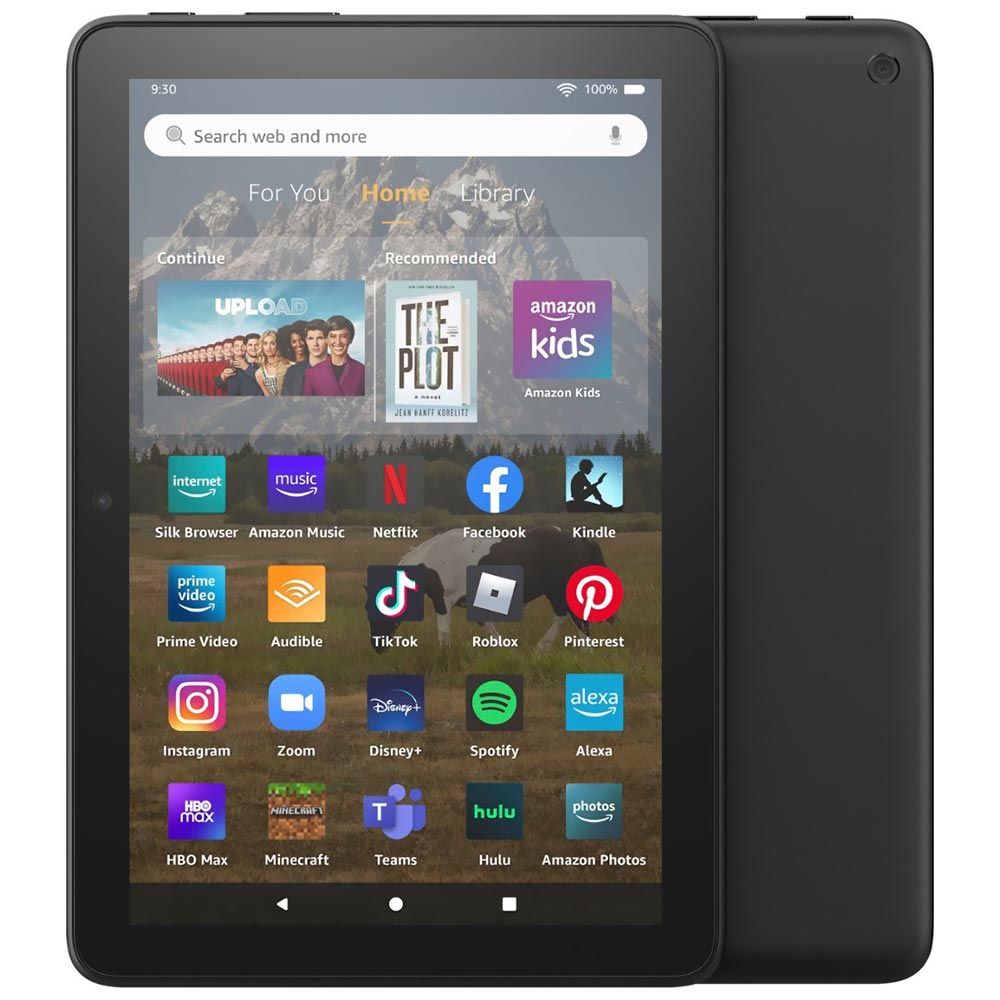 Tablet Amazon Fire HD8 3GB de RAM / 32GB / Tela 8" - Preto (2024)