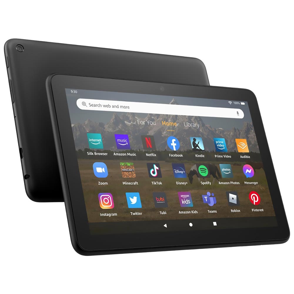 Tablet Amazon Fire HD8 3GB de RAM / 32GB / Tela 8" - Preto (2024)