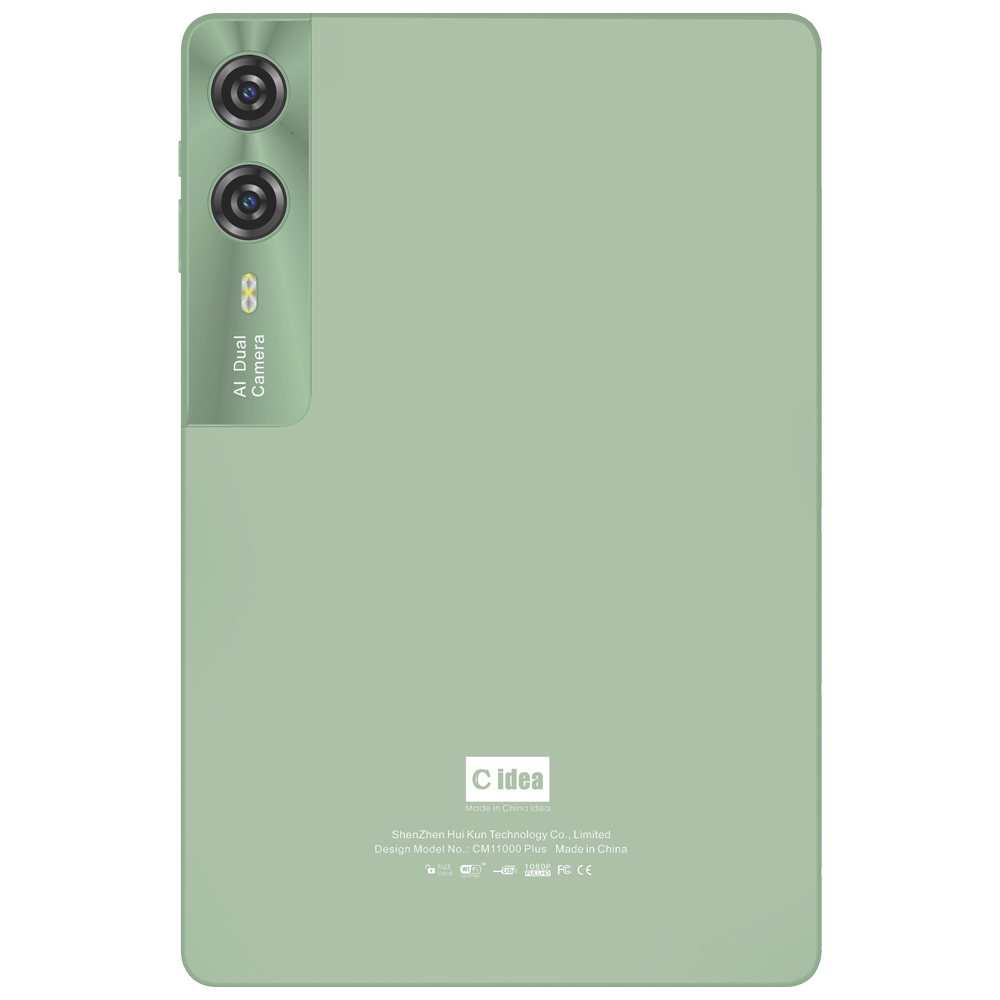 Tablet Cidea CM11000 Plus 8GB de RAM / 1TB / Tela 10.95" / Wi-Fi + 5G - Verde