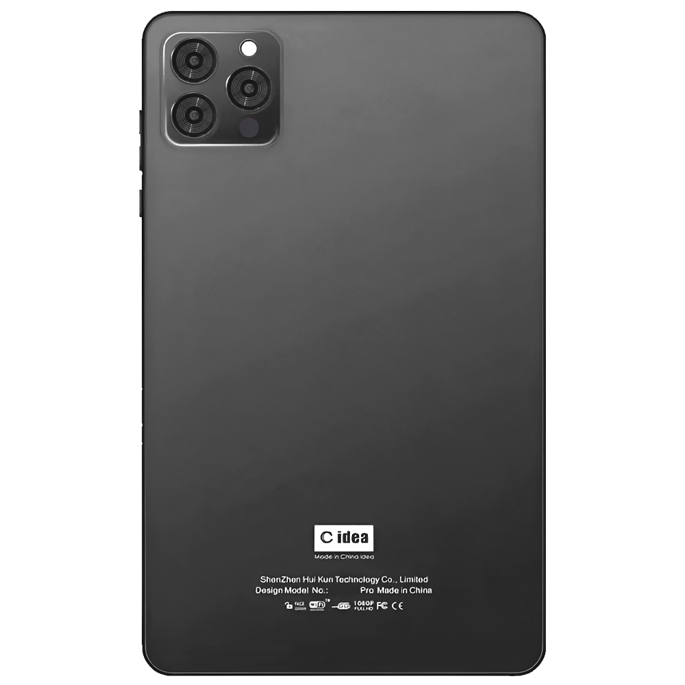 Tablet Cidea CM517B 8GB de RAM / 256GB / Tela 7" / Wi-Fi + 5G - Preto