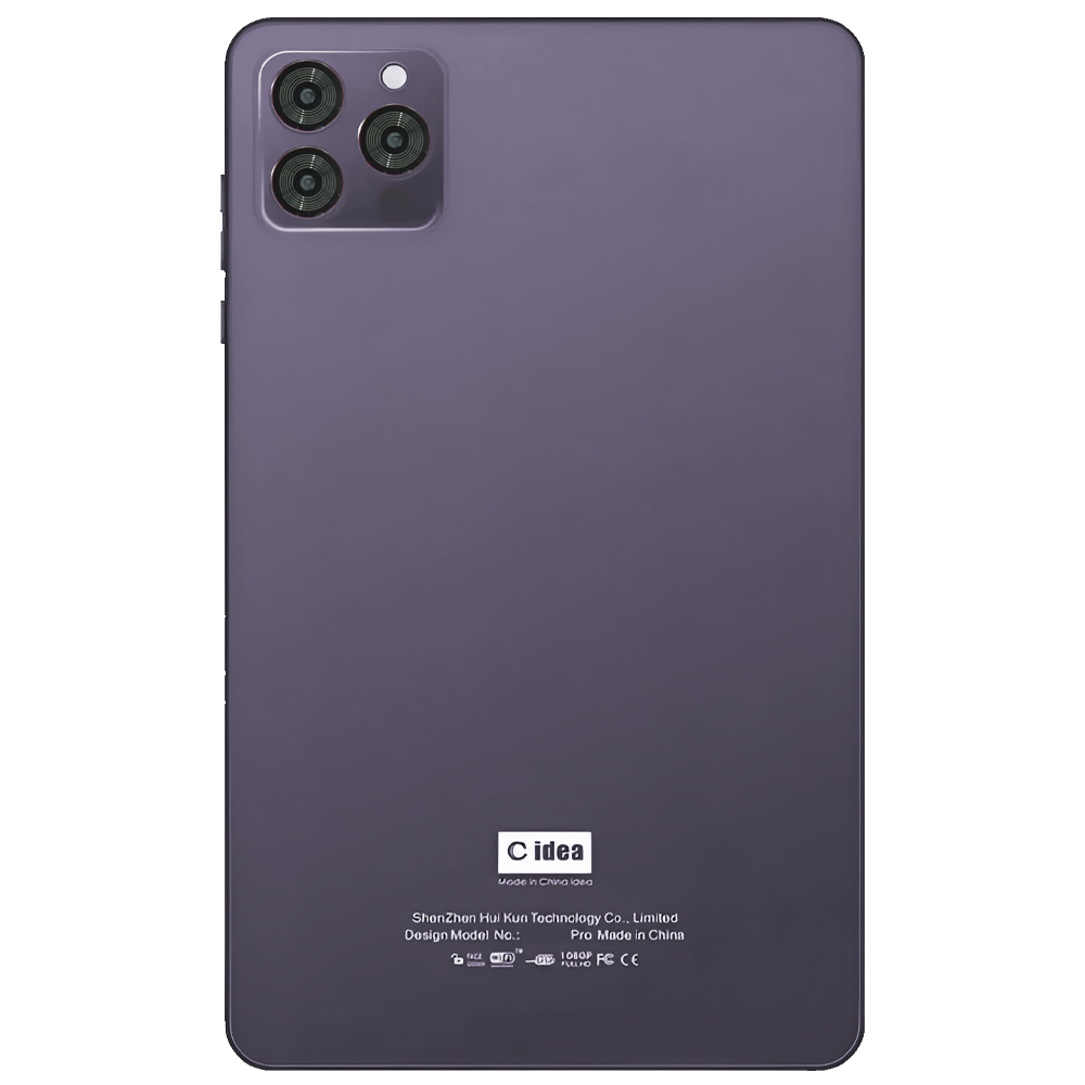 Tablet Cidea CM517B 8GB de RAM / 256GB / Tela 7" / Wi-Fi + 5G - Roxo