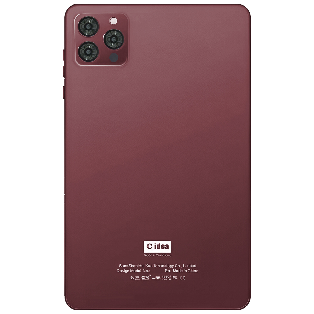Tablet Cidea CM517B 8GB de RAM / 256GB / Tela 7" / Wi-Fi + 5G - Vermelho