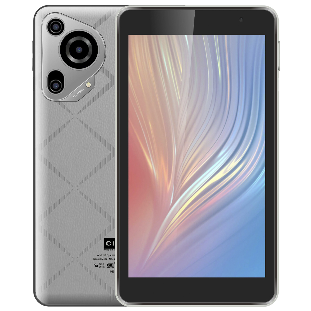 Tablet Cidea CM528B 8GB de RAM / 256GB / Tela 7" / Wi-Fi + 5G - Cinza