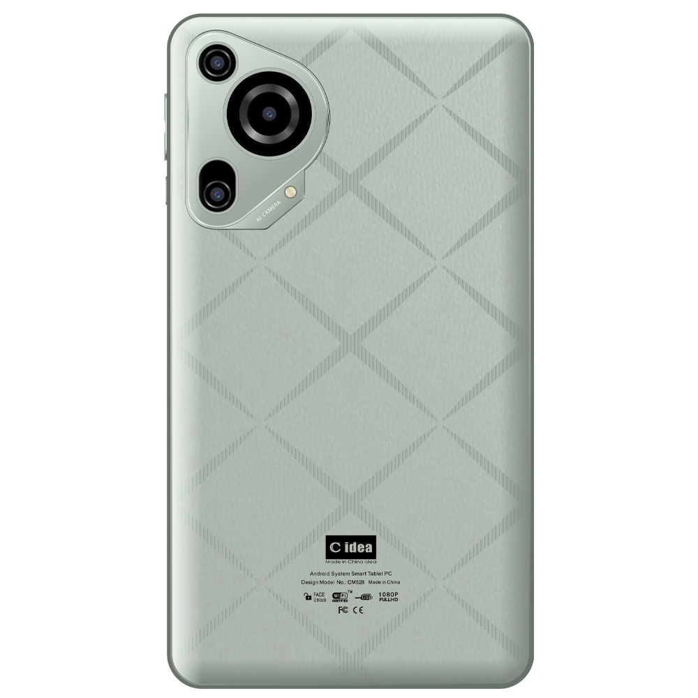 Tablet Cidea CM528B 8GB de RAM / 256GB / Tela 7" / Wi-Fi + 5G - Verde