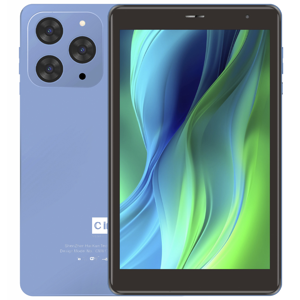 Tablet Cidea CM817 Pro Max 8GB de RAM / 512GB / Tela 8" / Wi-Fi + 5G - Azul