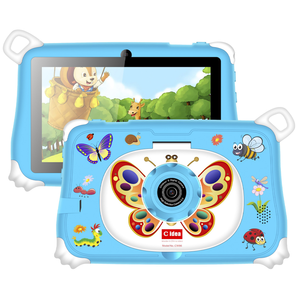Tablet Cidea CM86 Kids 6GB de RAM / 128GB / Tela 7" - Azul