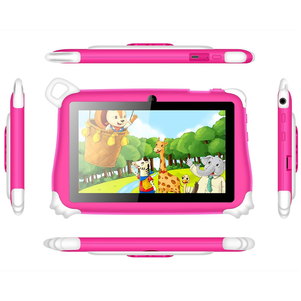 Tablet Cidea CM86 Kids 6GB de RAM / 128GB / Tela 7" - Rosa