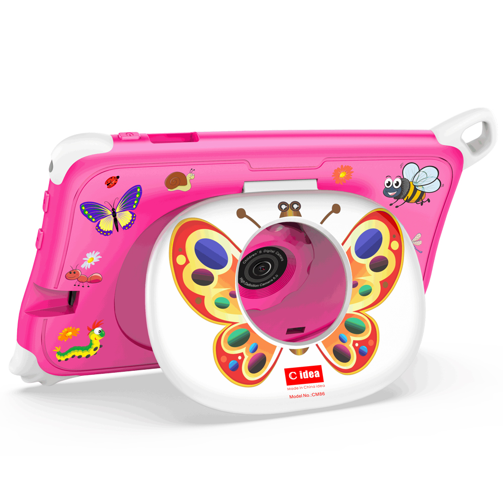 Tablet Cidea CM86 Kids 6GB de RAM / 128GB / Tela 7" - Rosa