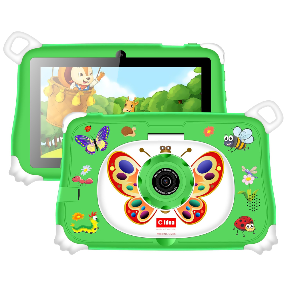 Tablet Cidea CM86 Kids 6GB de RAM / 128GB / Tela 7" - Verde
