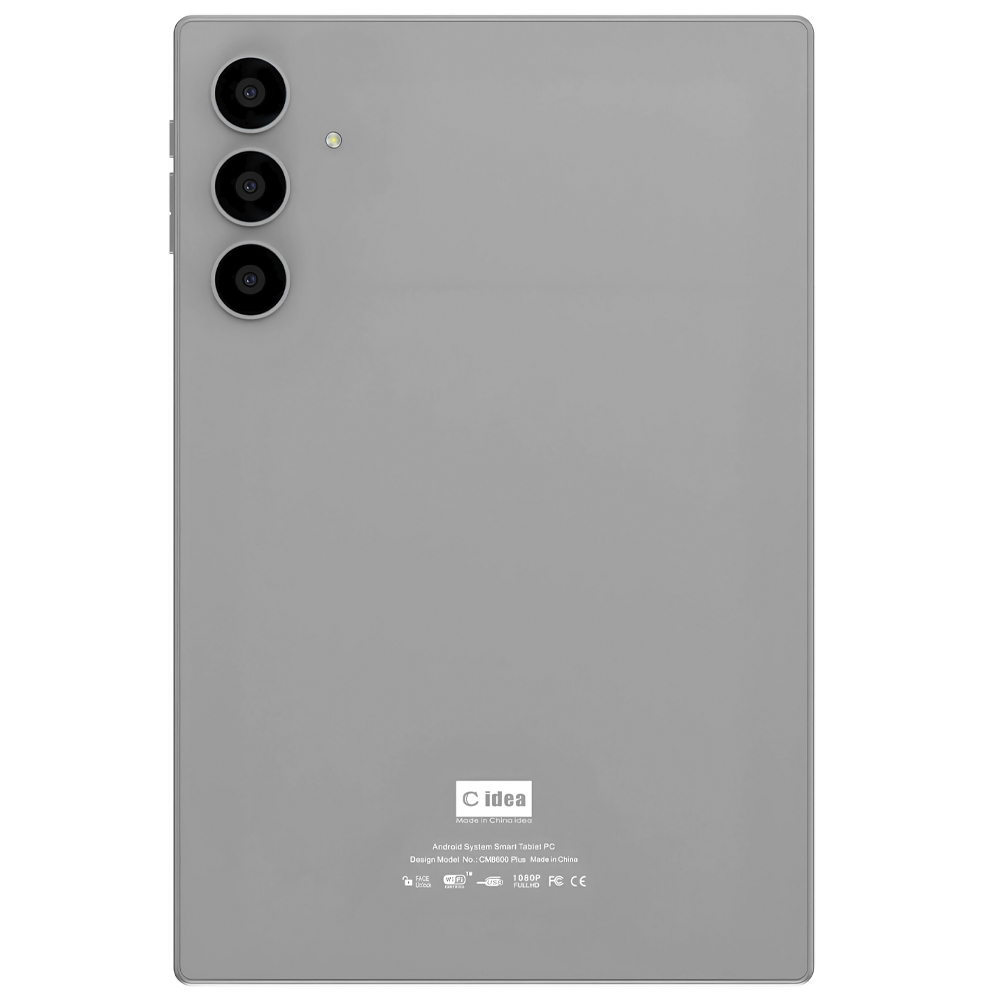 Tablet Cidea CM8600 Plus 8GB de RAM / 1TB / Tela 10" / Wi-Fi + 5G - Cinza