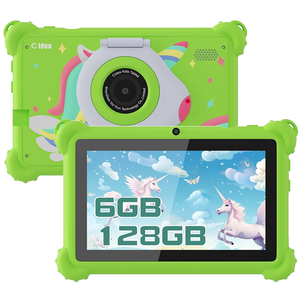 Tablet Cidea CM88 Kids 6GB de RAM / 128GB / Tela 7" - Verde