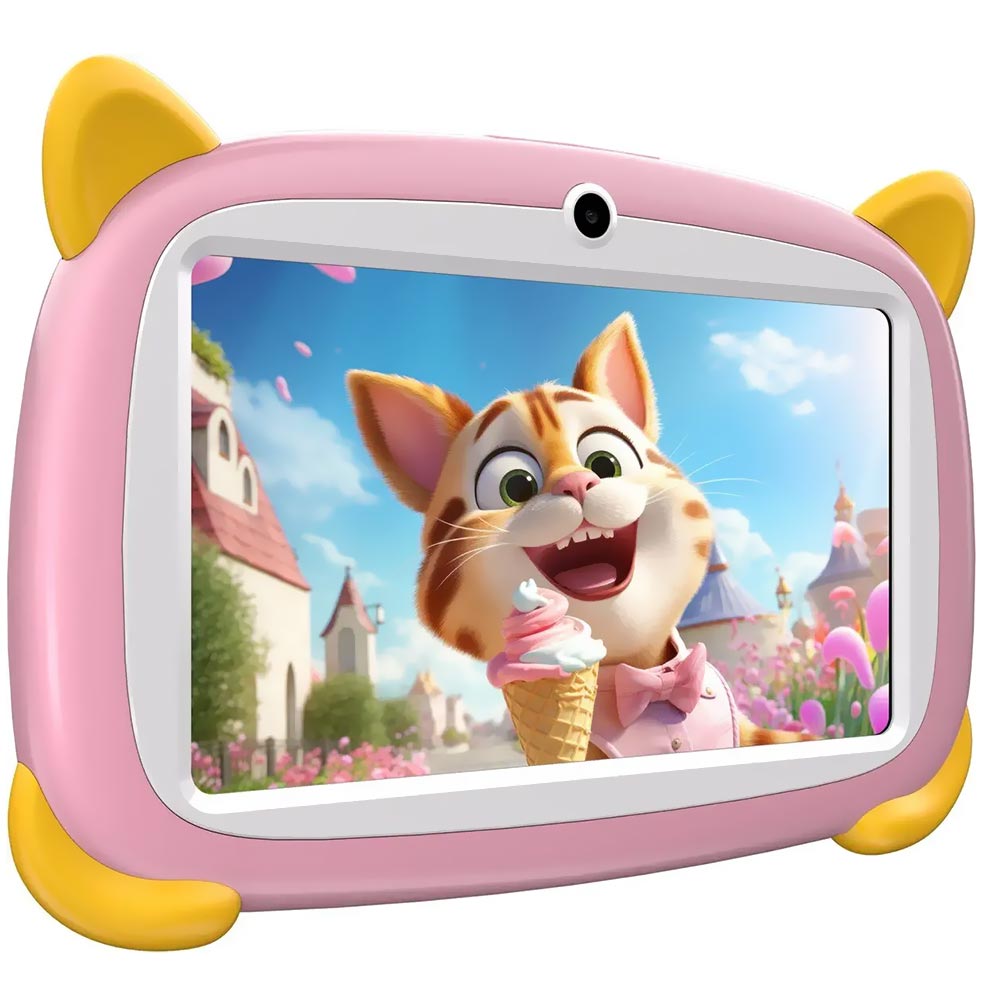 Tablet Doogee U7 Kids 2GB de RAM / 32GB / Tela 7" - Cotton Candy Rosa