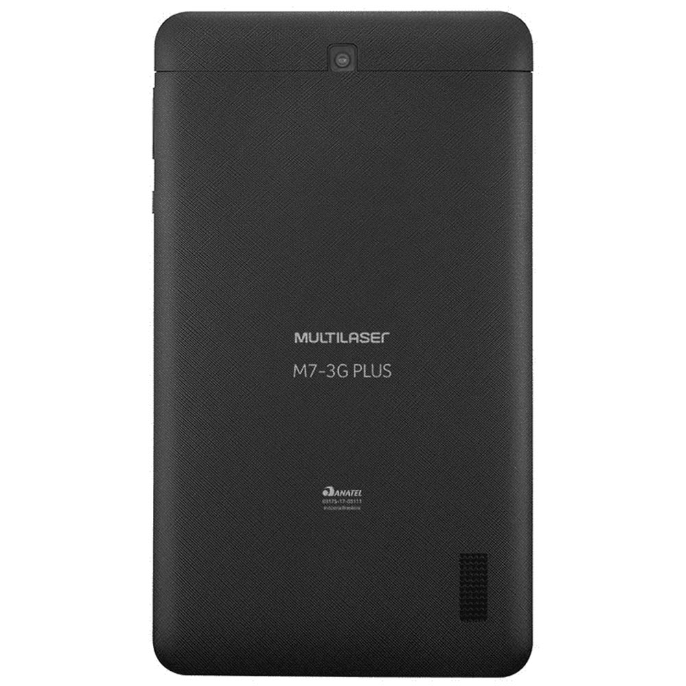 Tablet Multilaser NB304 M7 Plus+ 1GB de RAM / 16GB / Tela 7" / 3G - Preto