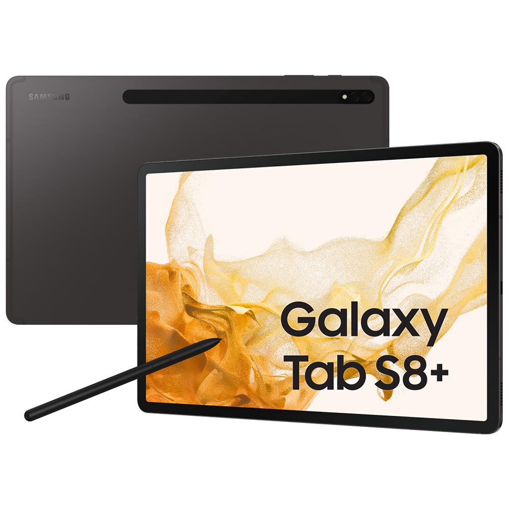 Tablet Samsung Galaxy Tab S8+ X800 8GB de RAM / 128GB / Tela 12.4" - Graphite Cinza