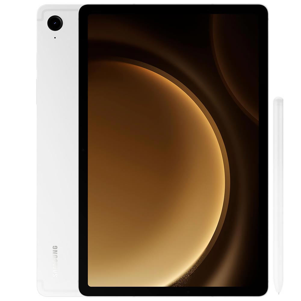 Tablet Samsung Galaxy Tab S9 Fe X510 6GB de RAM / 256GB / Tela 10.9" - Prata + Cover