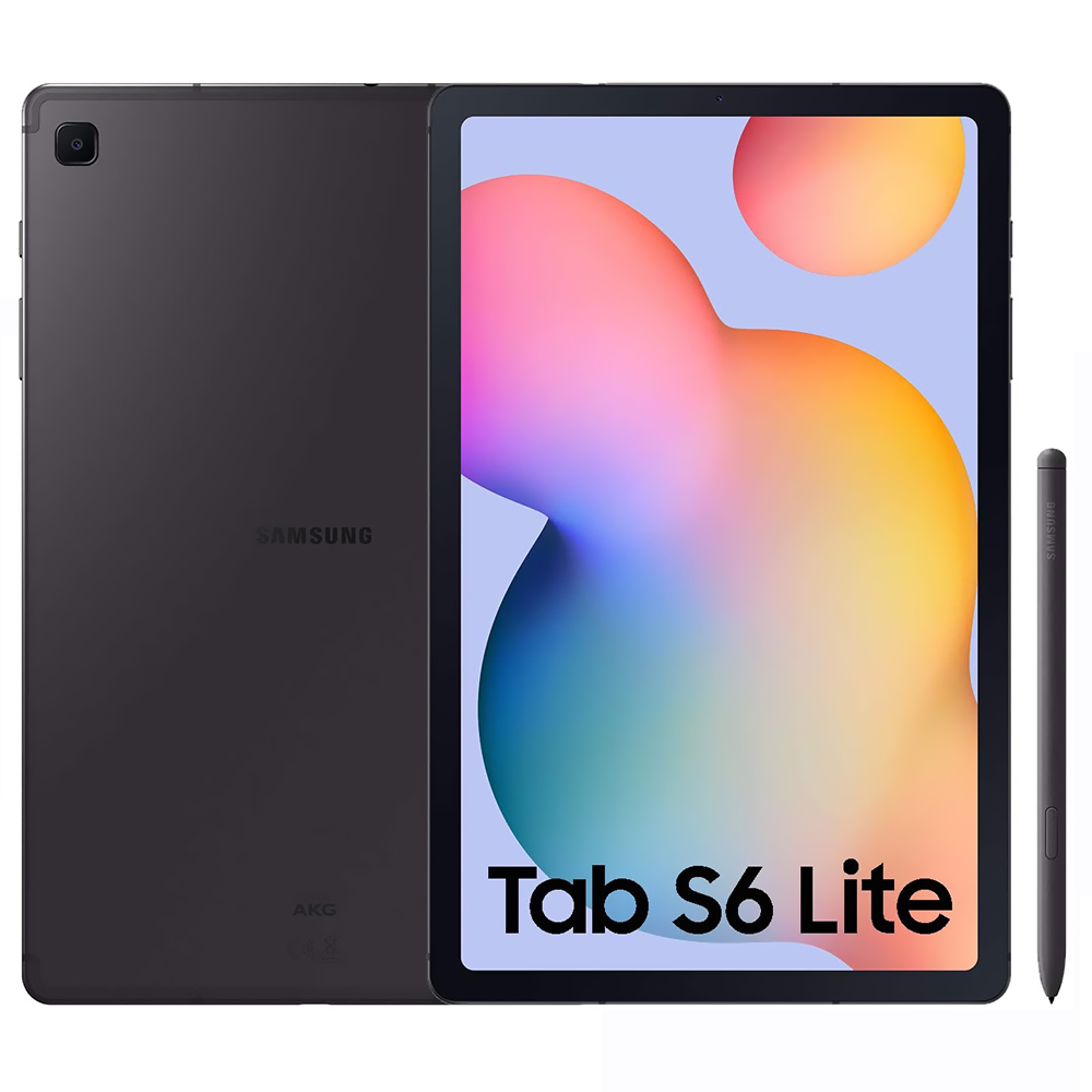 Tablet Samsung Tab S6 Lite P613 64GB / Tela 10.4" - Oxford Cinza (2022)