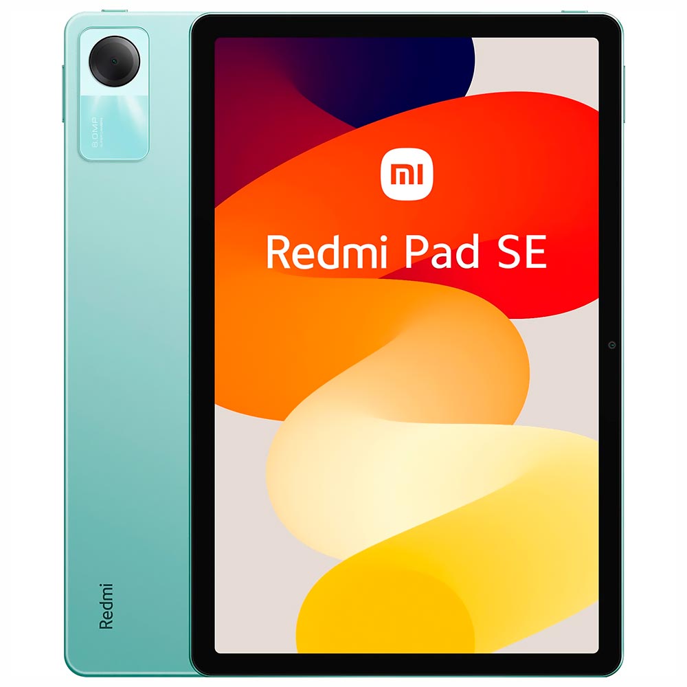 Tablet Xiaomi Redmi Pad SE 6GB de RAM / 128GB / Tela 10.61" - Mint Verde