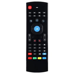 Controle Remoto Smart Air Mouse Krab KB3 - Preto