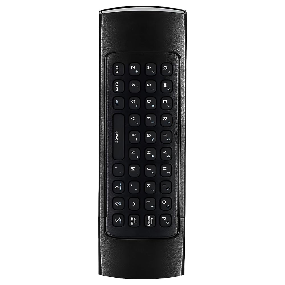 Mini Teclado Smart Air Mouse Krab KB3 - Preto