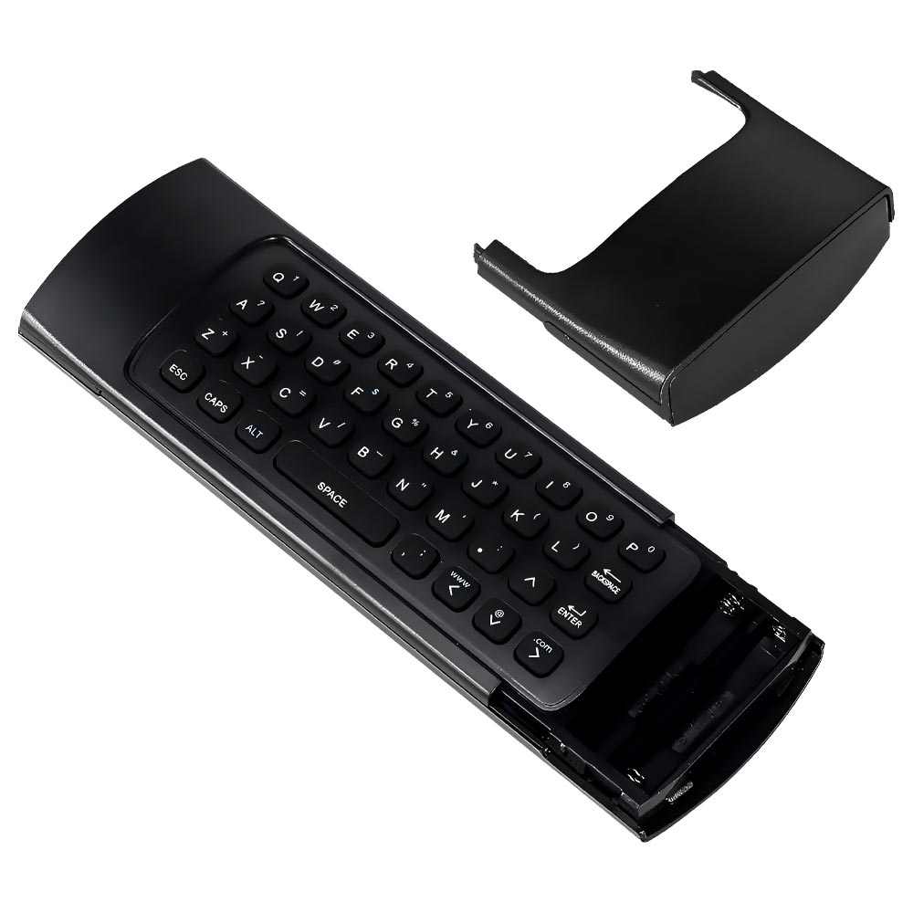 Mini Teclado Smart Air Mouse Krab KB3 - Preto