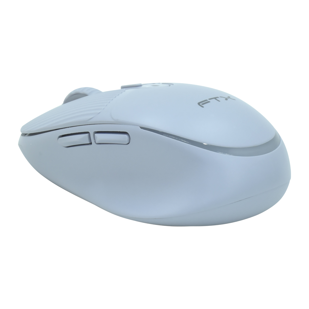 Teclado + Mouse FTX GK02 Wireless / Espanhol - Roxo