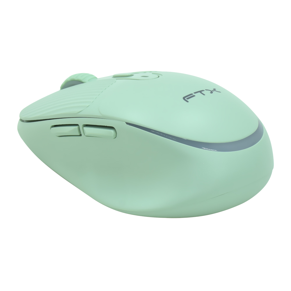 Teclado + Mouse FTX GK02 Wireless / Espanhol - Verde