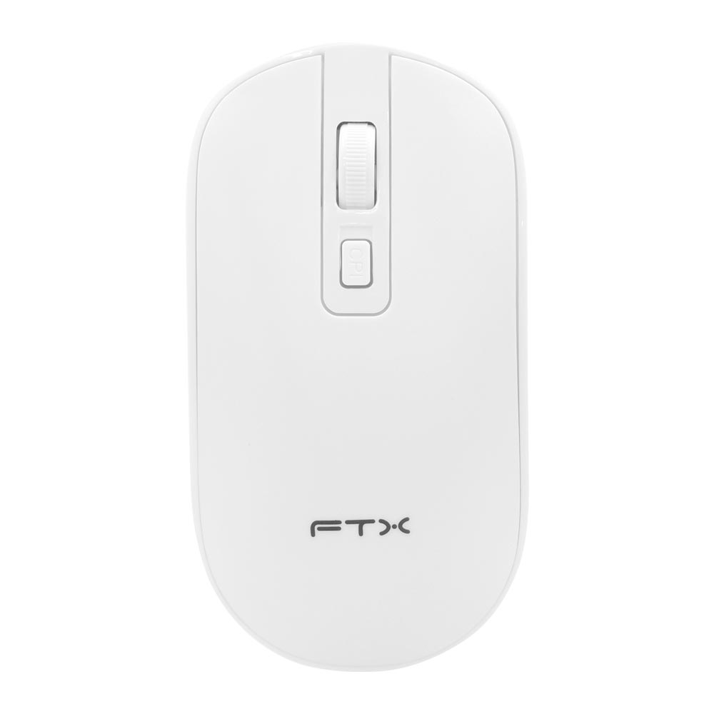Teclado + Mouse FTX GK03 Wireless / Espanhol - Branco
