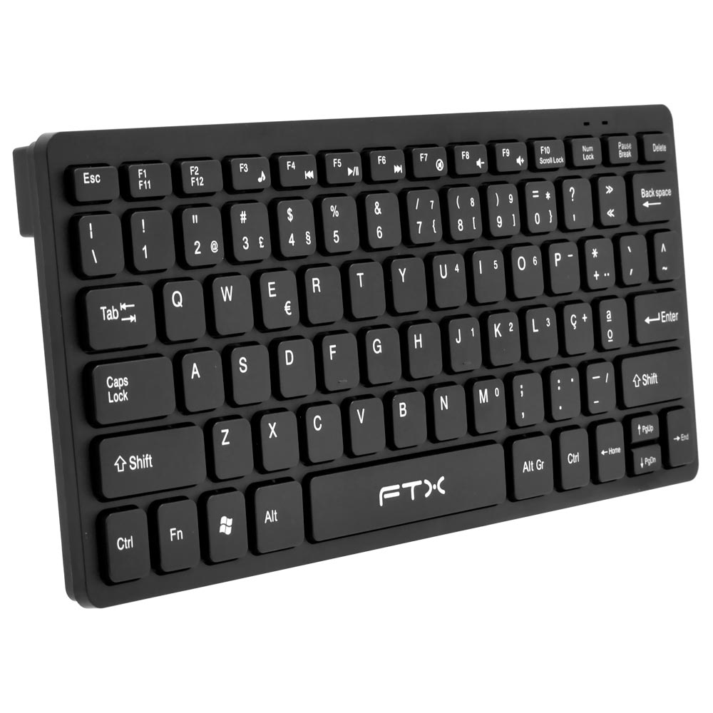 Teclado + Mouse FTX GK03 Wireless / Português - Preto