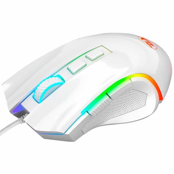 Teclado + Mouse Gamer Redragon Essentials K552RGB-BA-W USB / RGB / Espanhol - Branco
