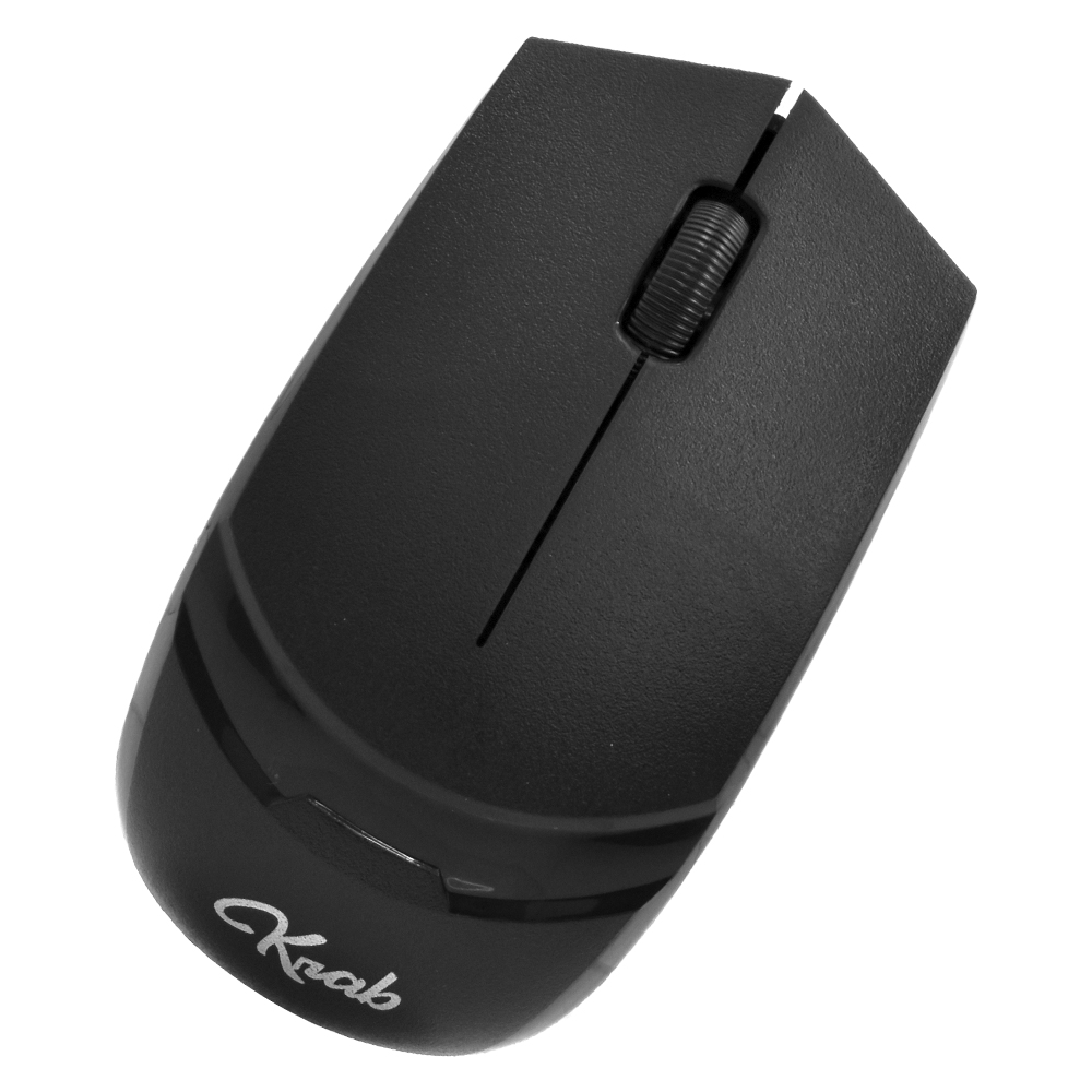 Teclado + Mouse KRAB KBKTM15 Wireless / Espanhol - Preto