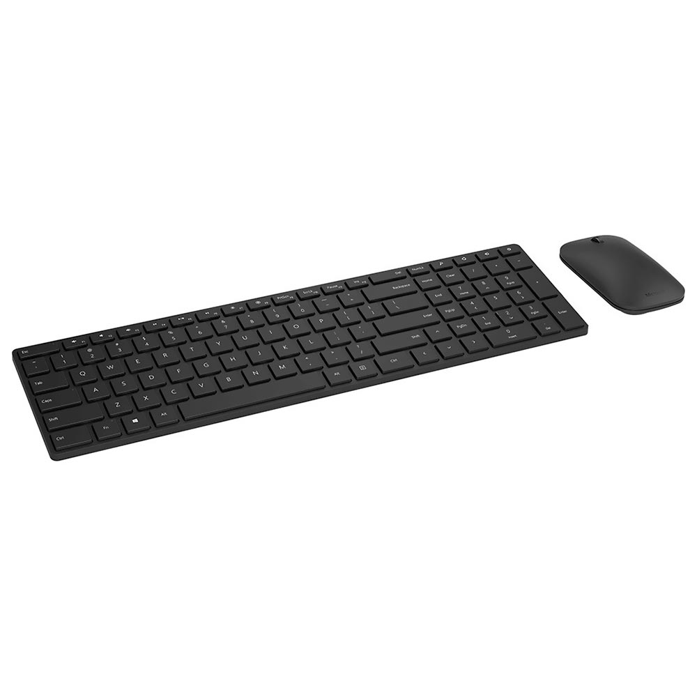 Teclado + Mouse Microsoft 7N9-00001 Wireless / Inglês - Preto