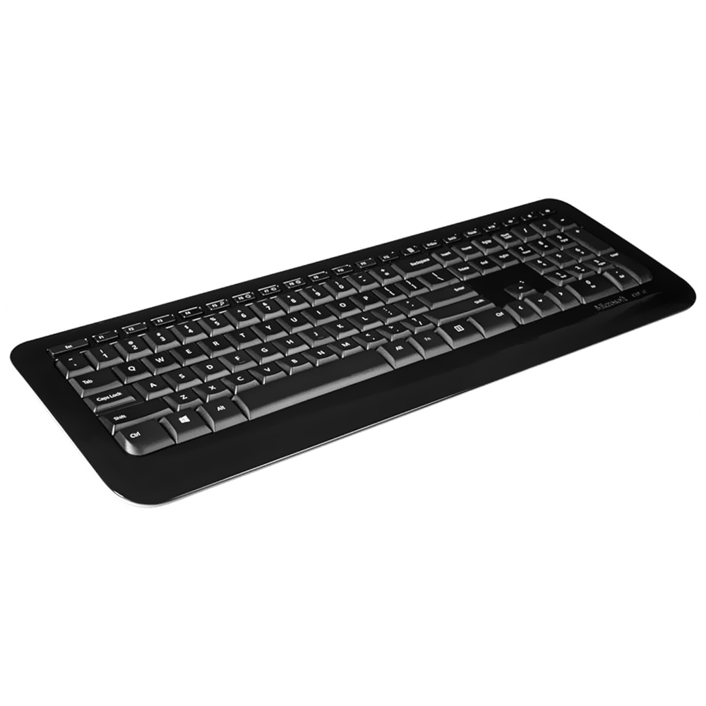 Teclado + Mouse Microsoft 850 Wireless / Inglês - Preto (PN9-00001)