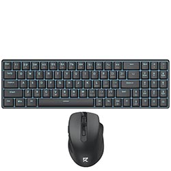 Teclado + Mouse Redragon BS-8773 Wireless / Inglês - Preto