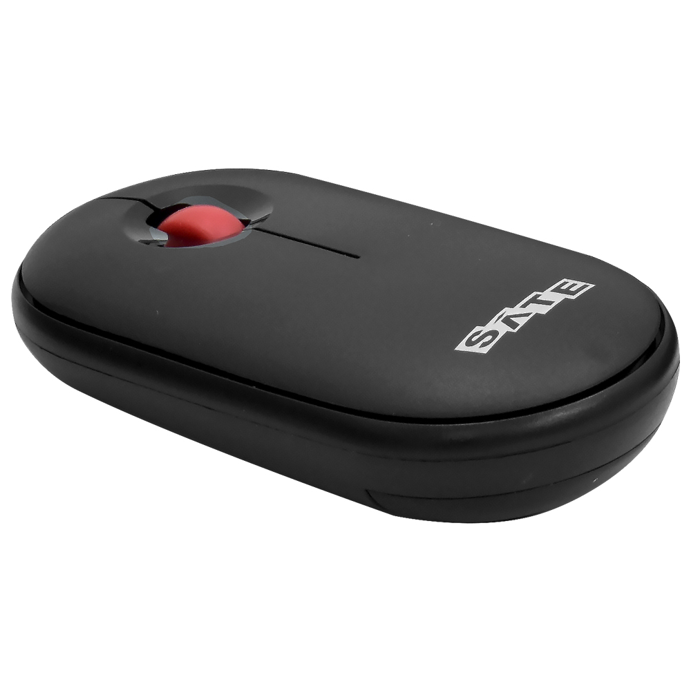 Teclado + Mouse Satellite AK-6012G Mini Wireless / Espanhol - Preto
