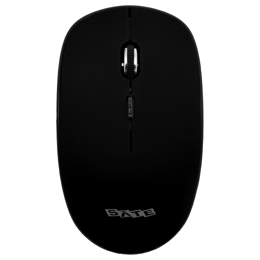 Teclado + Mouse Satellite AK-725G Wireless / Português - Preto