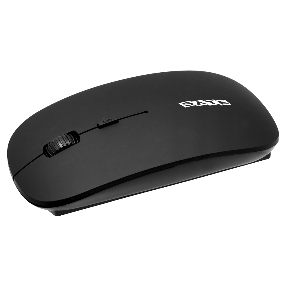 Teclado + Mouse Satellite AK-731G Mini Wireless / Português - Preto