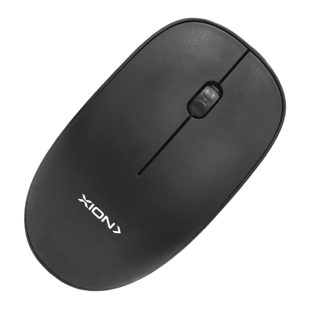 Teclado + Mouse Xion XI-KBCOMBOW Wireless / Espanhol - Preto