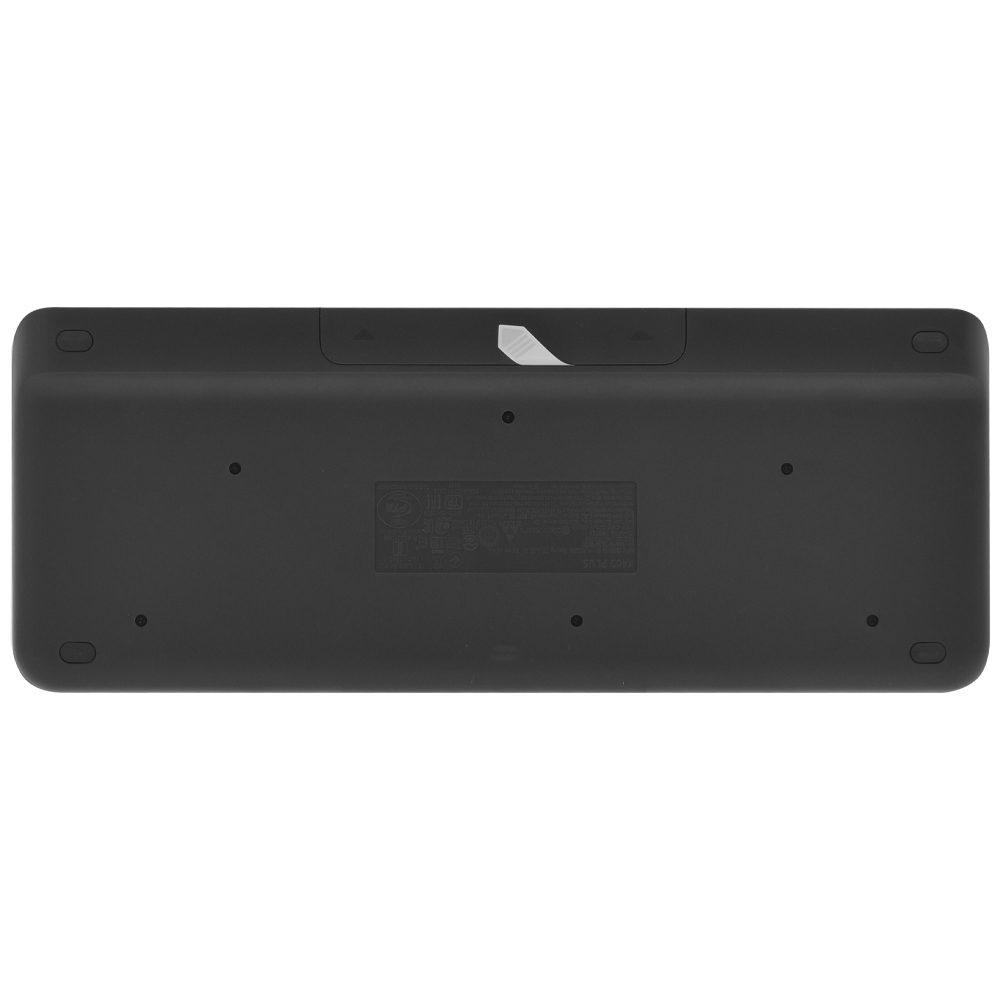 Teclado + Touchpad Logitech K400 Plus Wireless / Espanhol - Preto (920-007123)