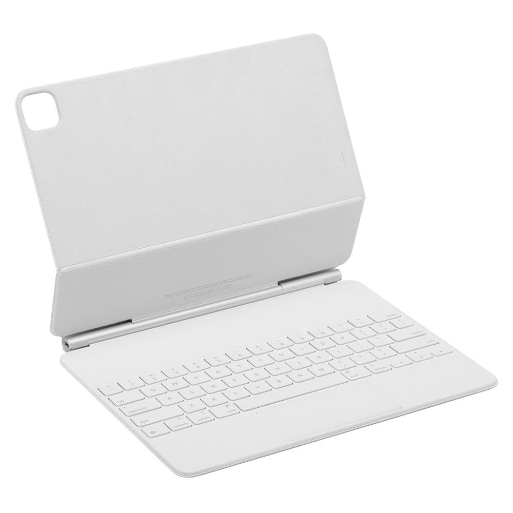 Teclado Apple Magic Keyboard para iPad Pro 12.9" MJQL3LL/A Wireless / Inglês - Branco