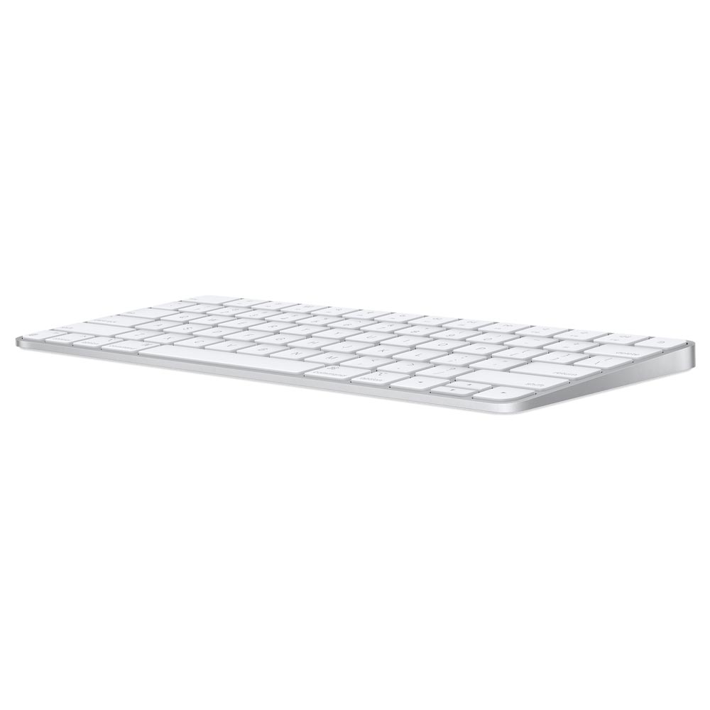 Teclado Apple Magic MK2A3LL/A Wireless / Bluetooth / Inglês - Prata / Branco