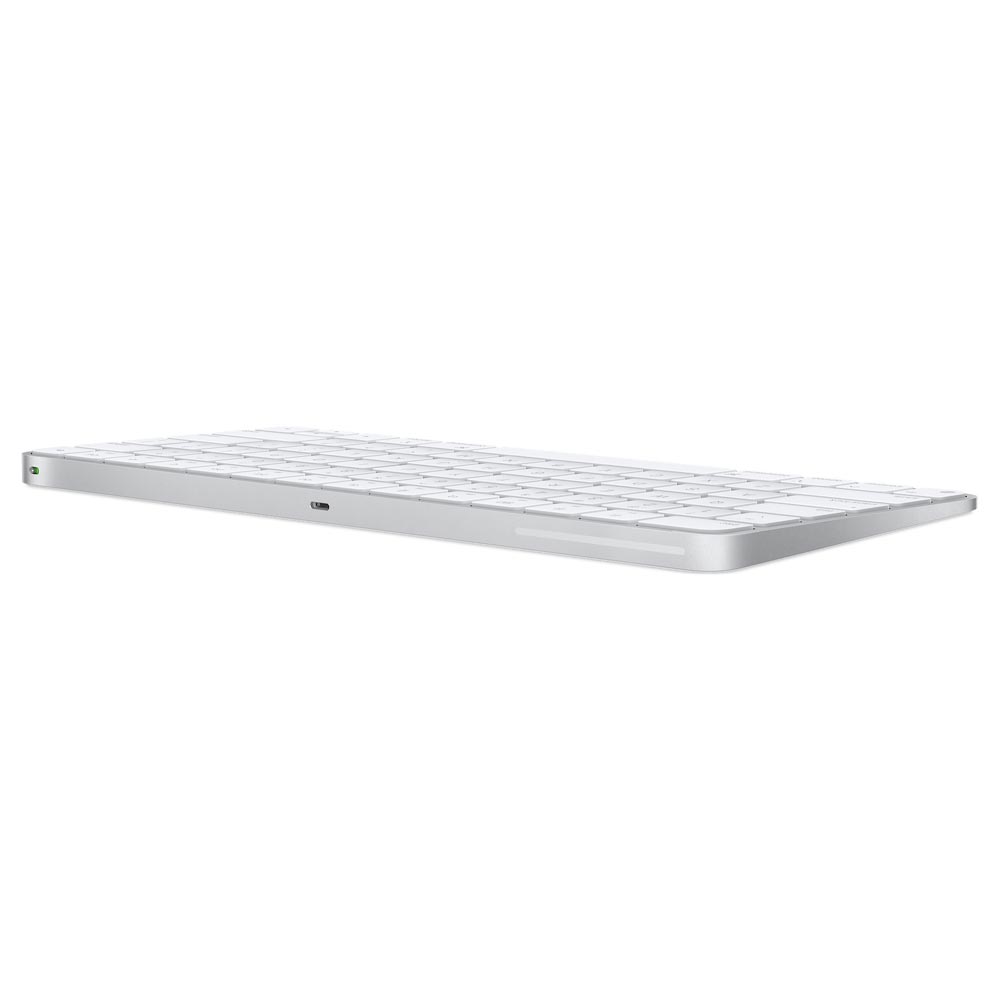 Teclado Apple Magic MK2A3LL/A Wireless / Bluetooth / Inglês - Prata / Branco