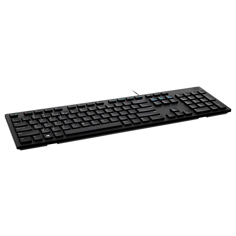 Teclado Dell KB216 USB / Inglês - Preto (KB216-BK-US)