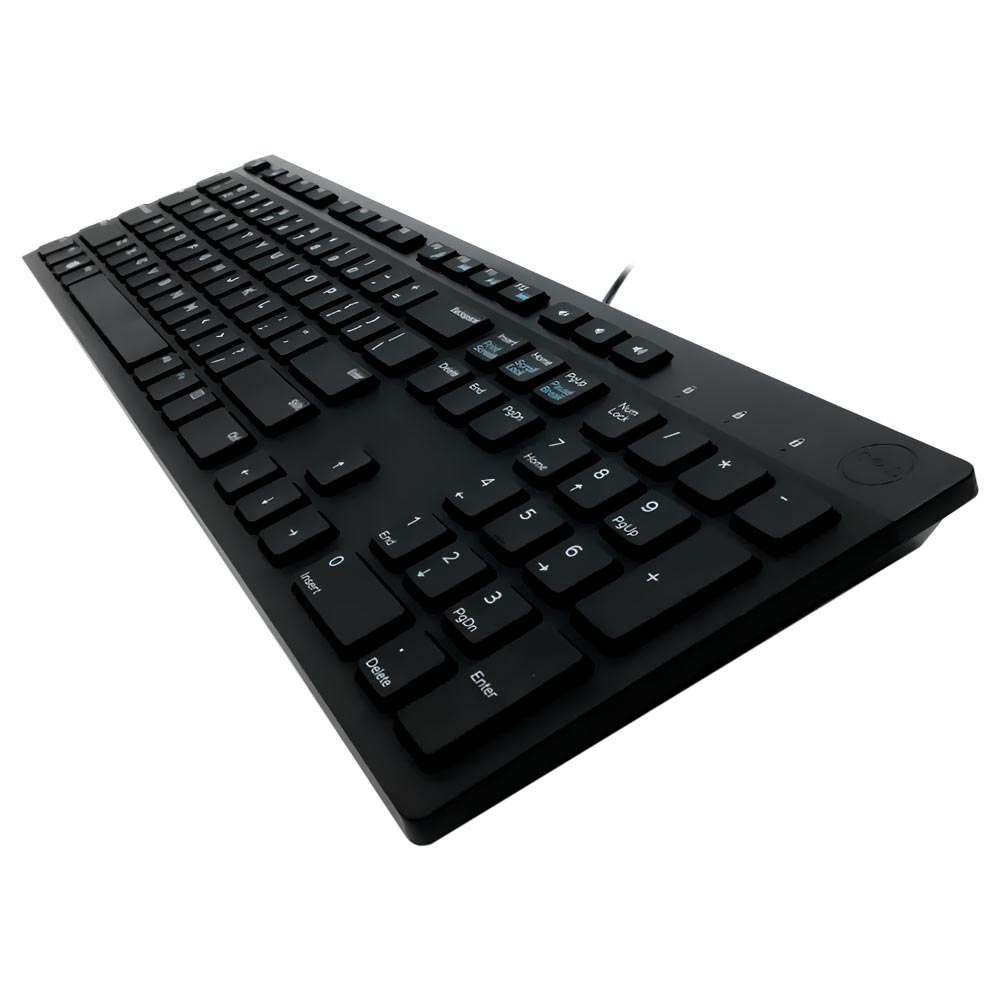 Teclado Dell KB216 USB / Inglês - Preto (KB216-BK-US)