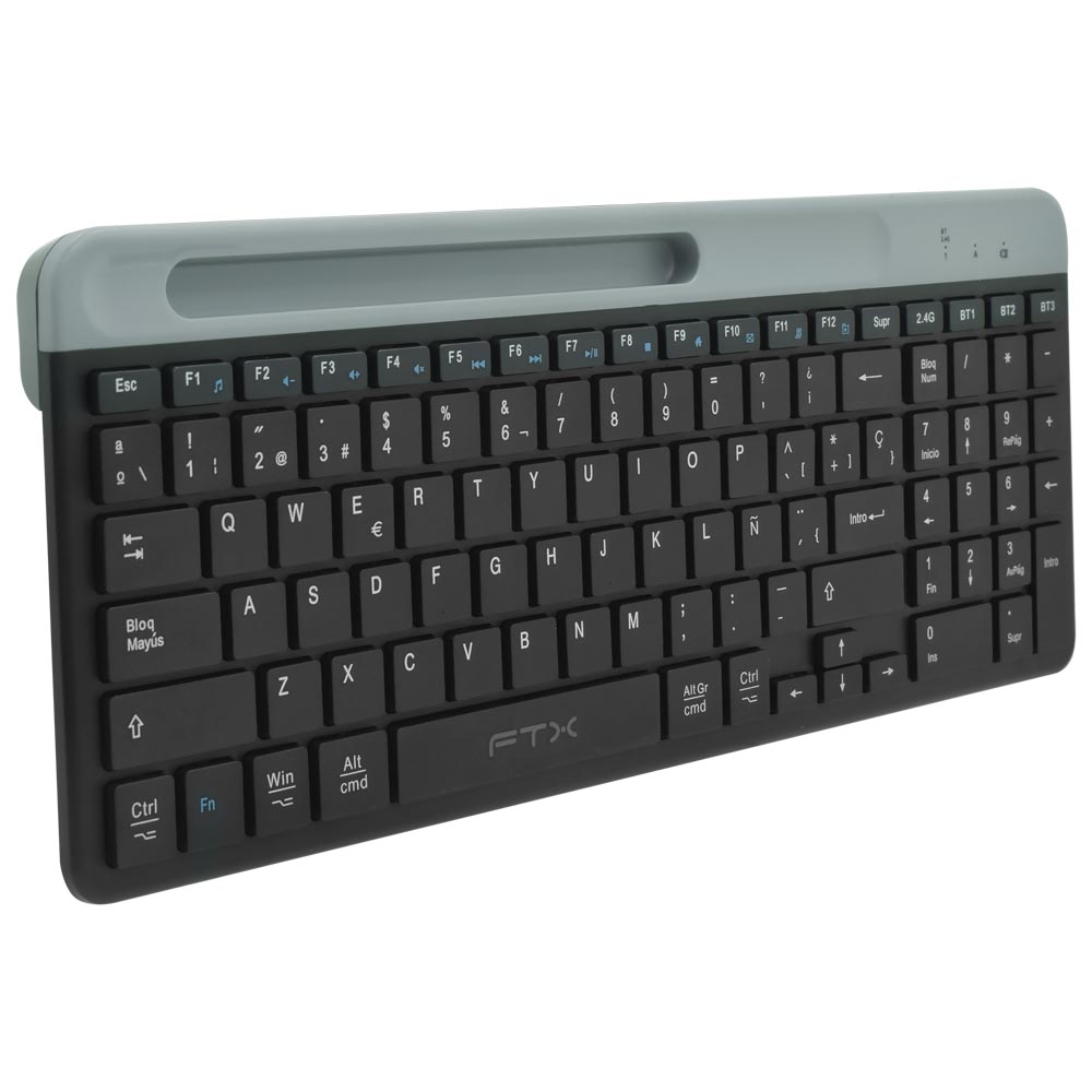 Teclado FTX B105 Wireless / Espanhol - Preto