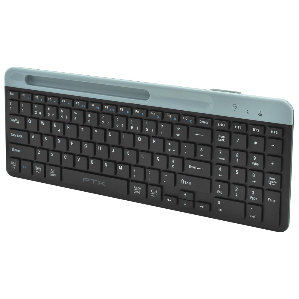 Teclado FTX B105 Wireless / Português - Preto